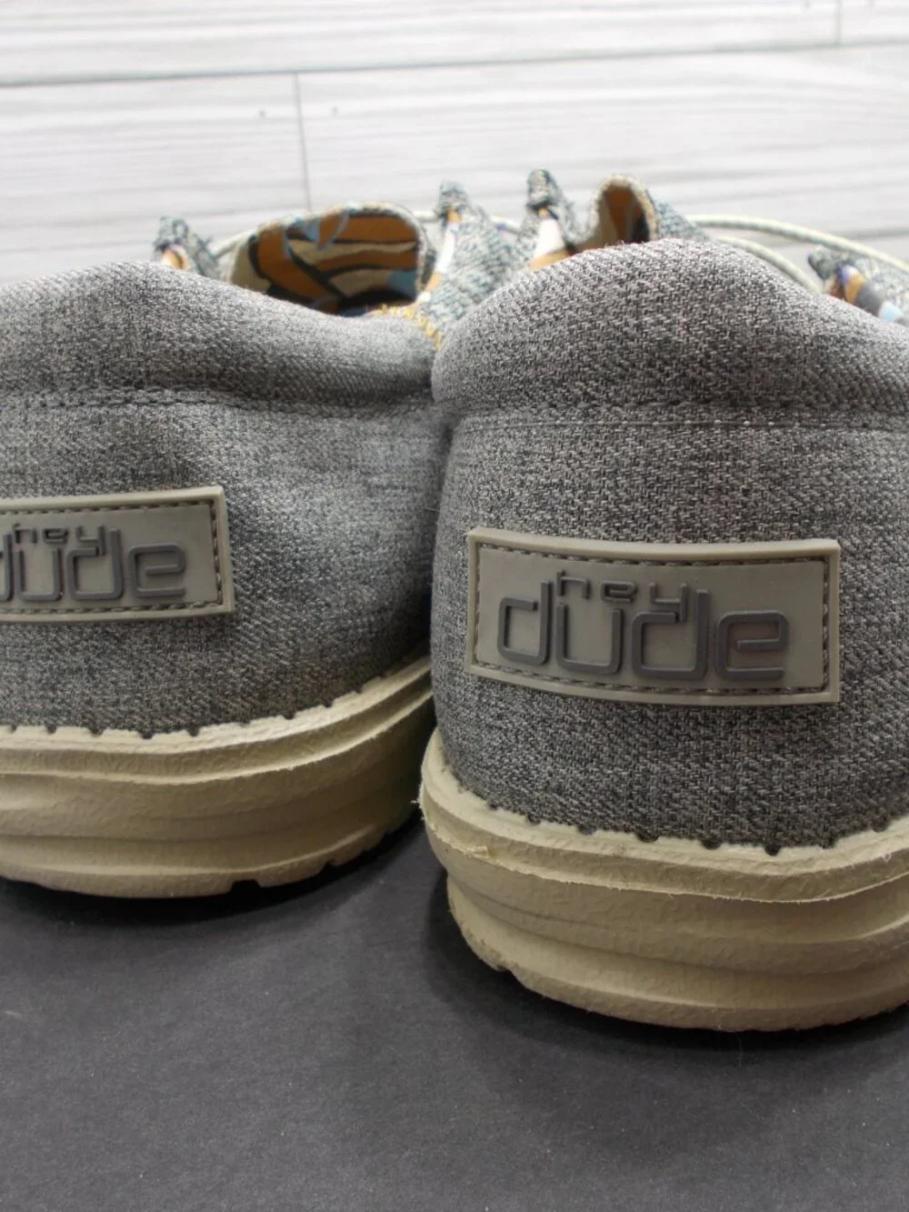 Hey Dude Wally Sox Funk Men's Size 14 Shoes